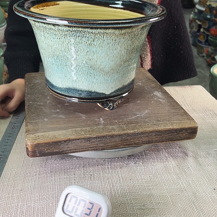 依****泳坤堂石湾花盆陶瓷