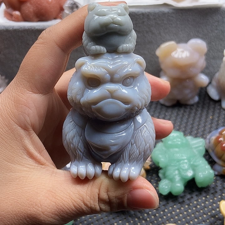 玛瑙/玉髓未镶嵌车挂