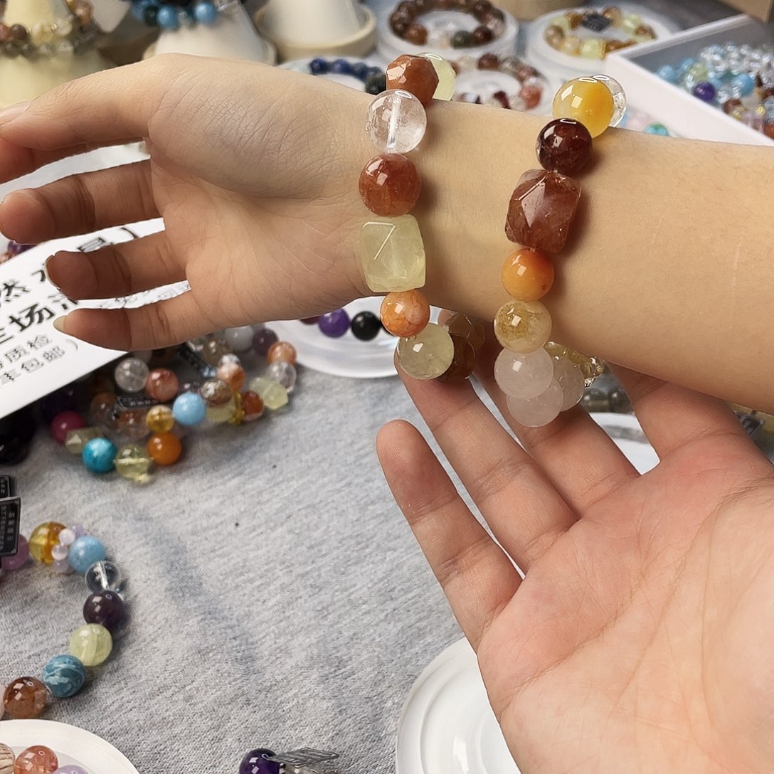 手链银S925镶嵌水晶