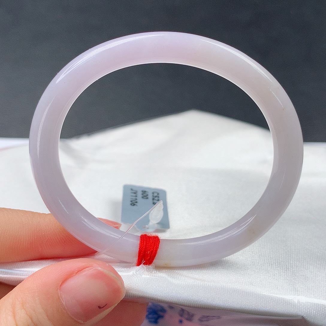 翡翠手镯未镶嵌30贵妃53.5