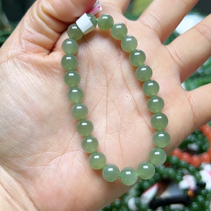 和田玉手串未镶嵌