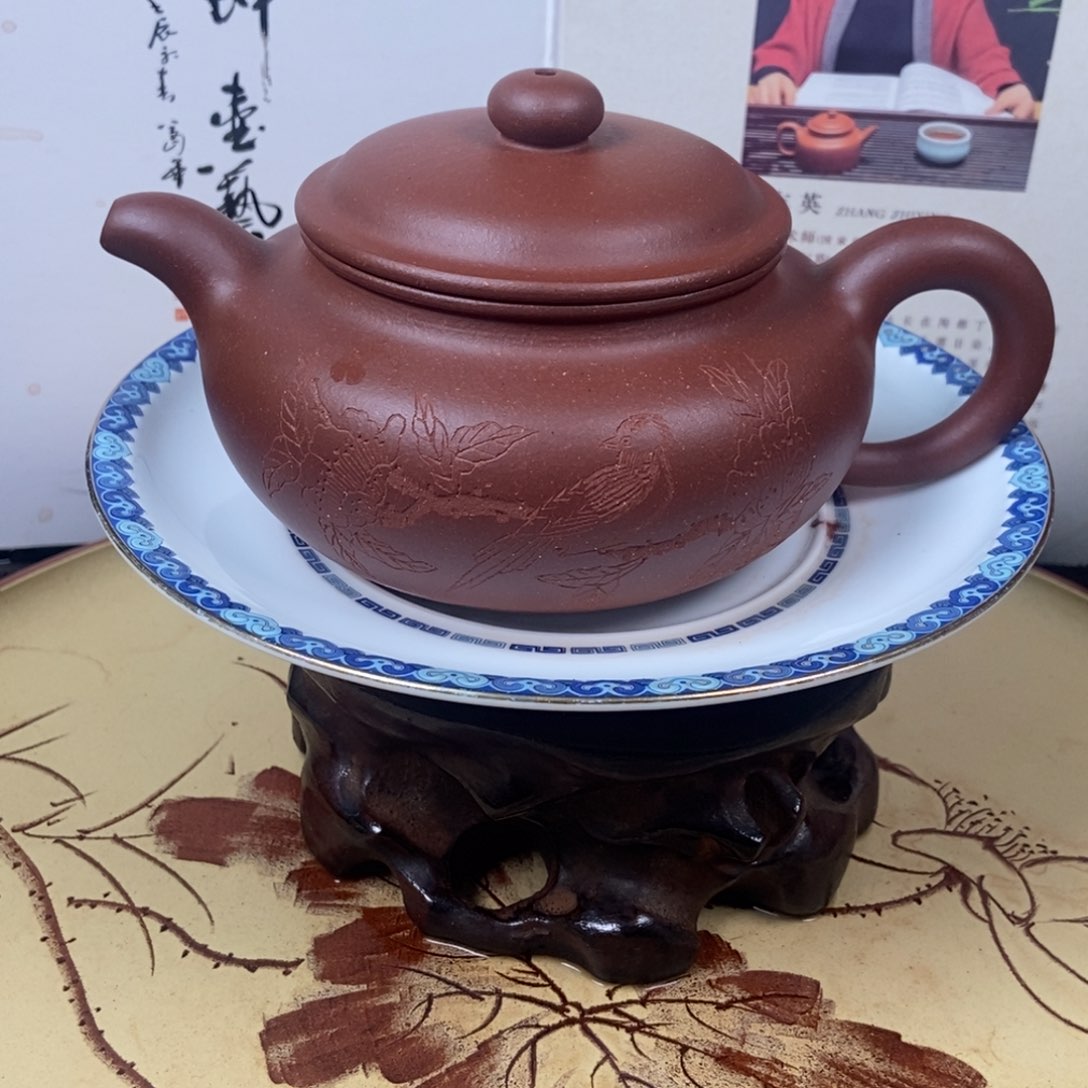 紫砂茶壶悠*容量宜兴紫砂壶