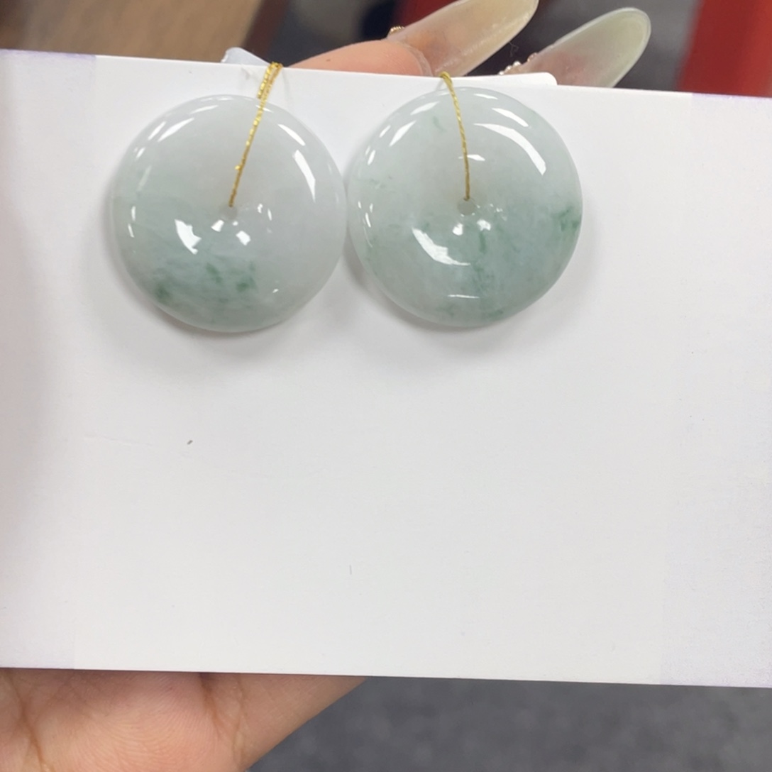 颈饰未镶嵌翡翠锦****咪平安