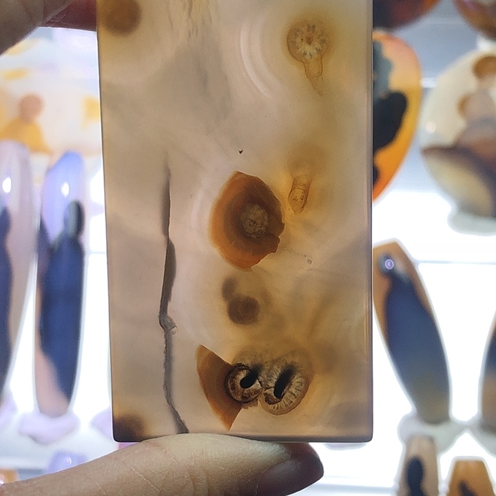 查罗石未镶嵌珠宝半成品113