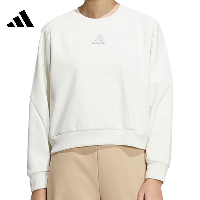 西adidas阿迪达斯女子运动休闲卫衣套头衫JM8762