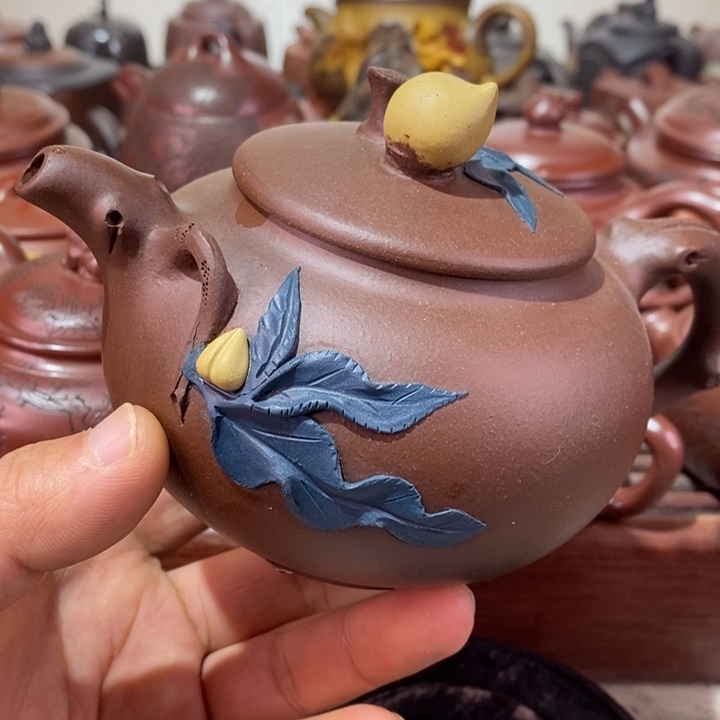 紫砂茶壶精工制作