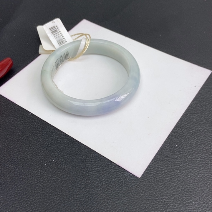 翡翠手镯未镶嵌L****笑54-55正圈