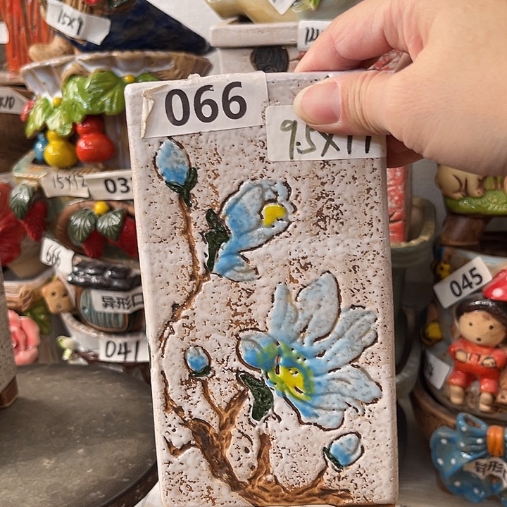 粗陶材质多肉花盆