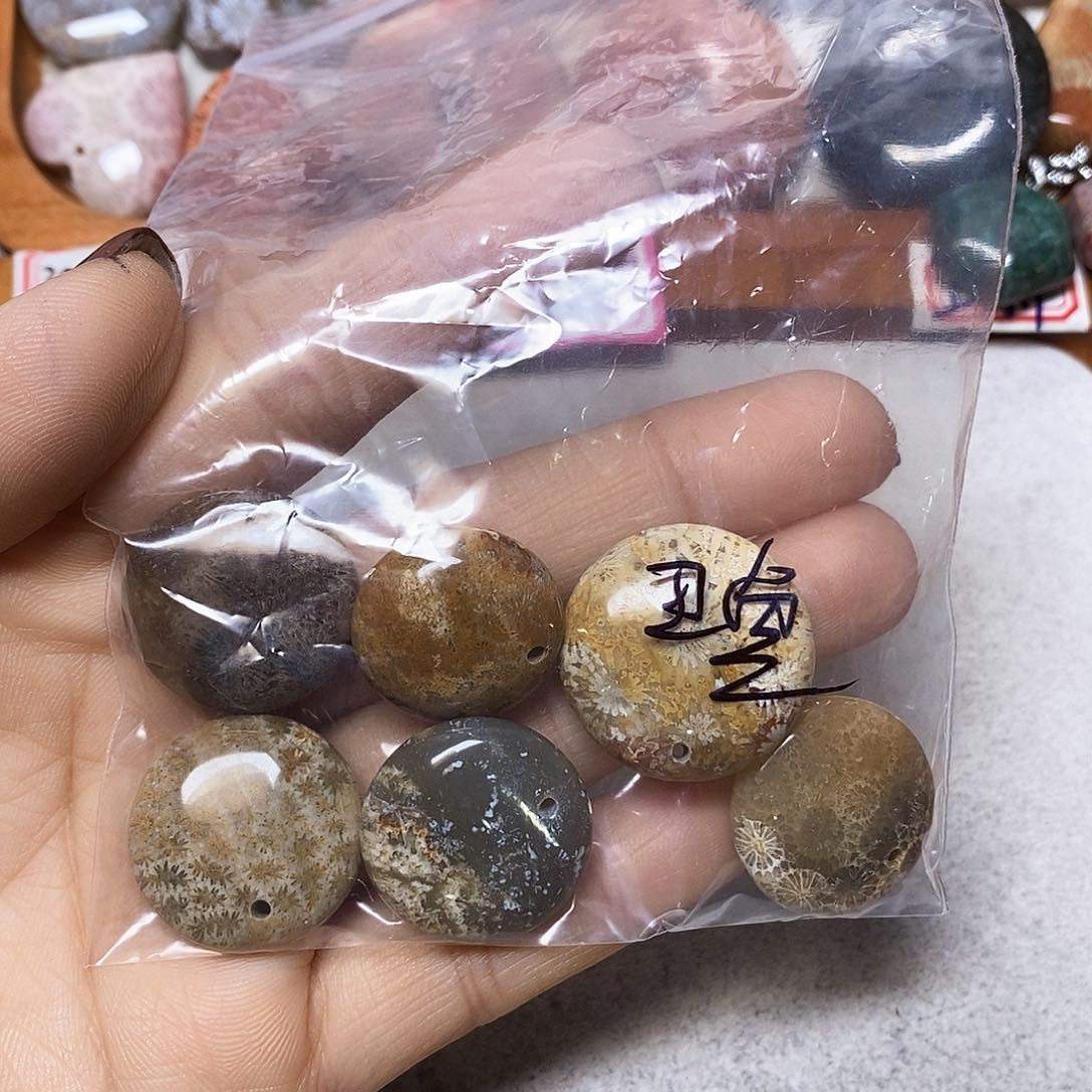 硅化玉颈饰未镶嵌丑****?