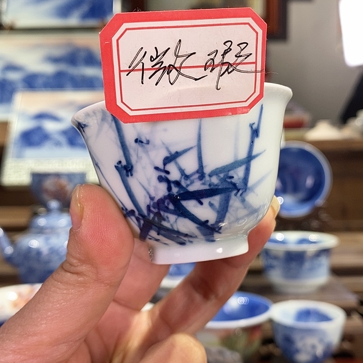 杯景德镇手工手绘陶瓷，高亮兴老师作品