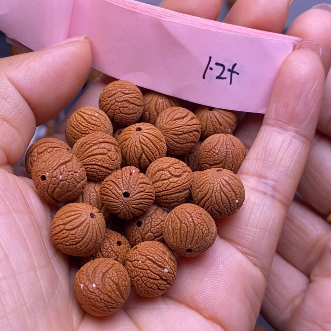 秦岭龙纹桃核20颗