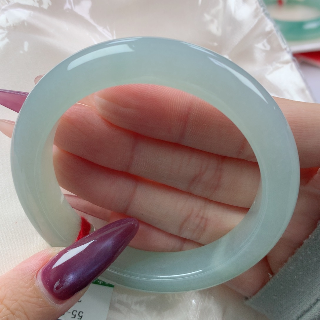 未镶嵌手镯翡翠缅甸天然翡翠A货55