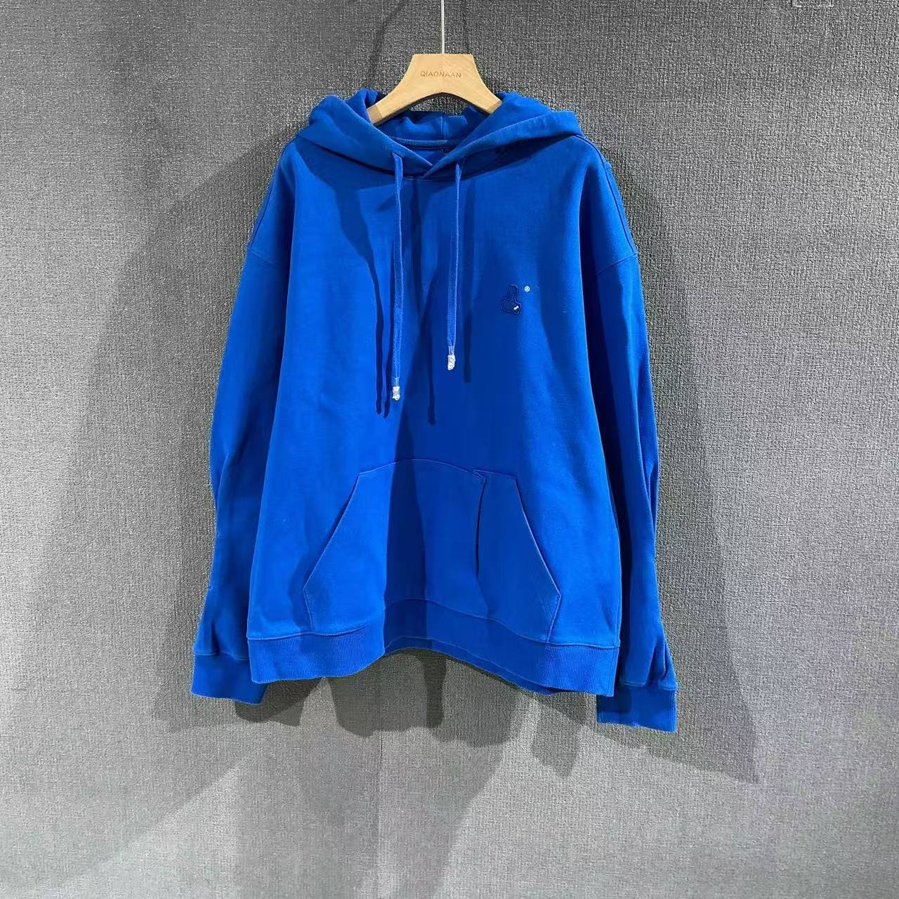 99新 maje Ader error（pm）蓝色帽衫卫衣 A1码/1667