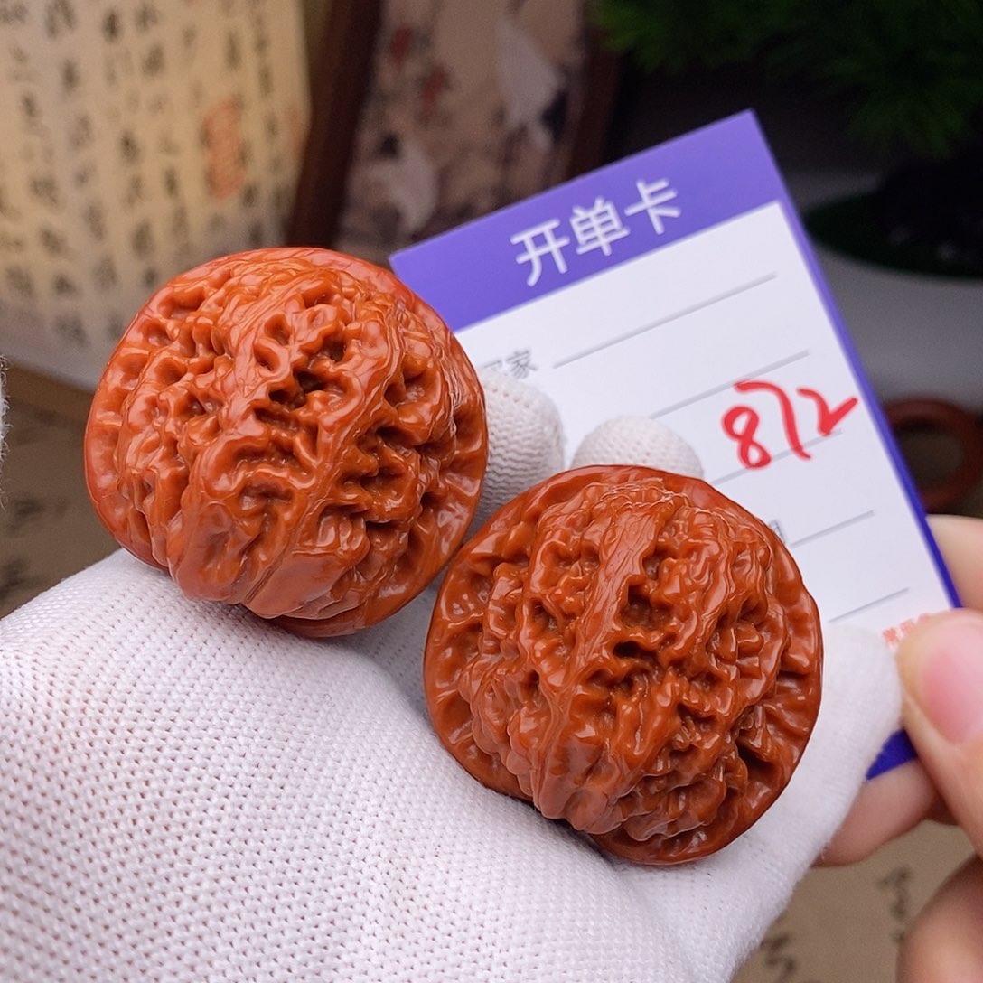 文玩核桃把件42凤凰台872
