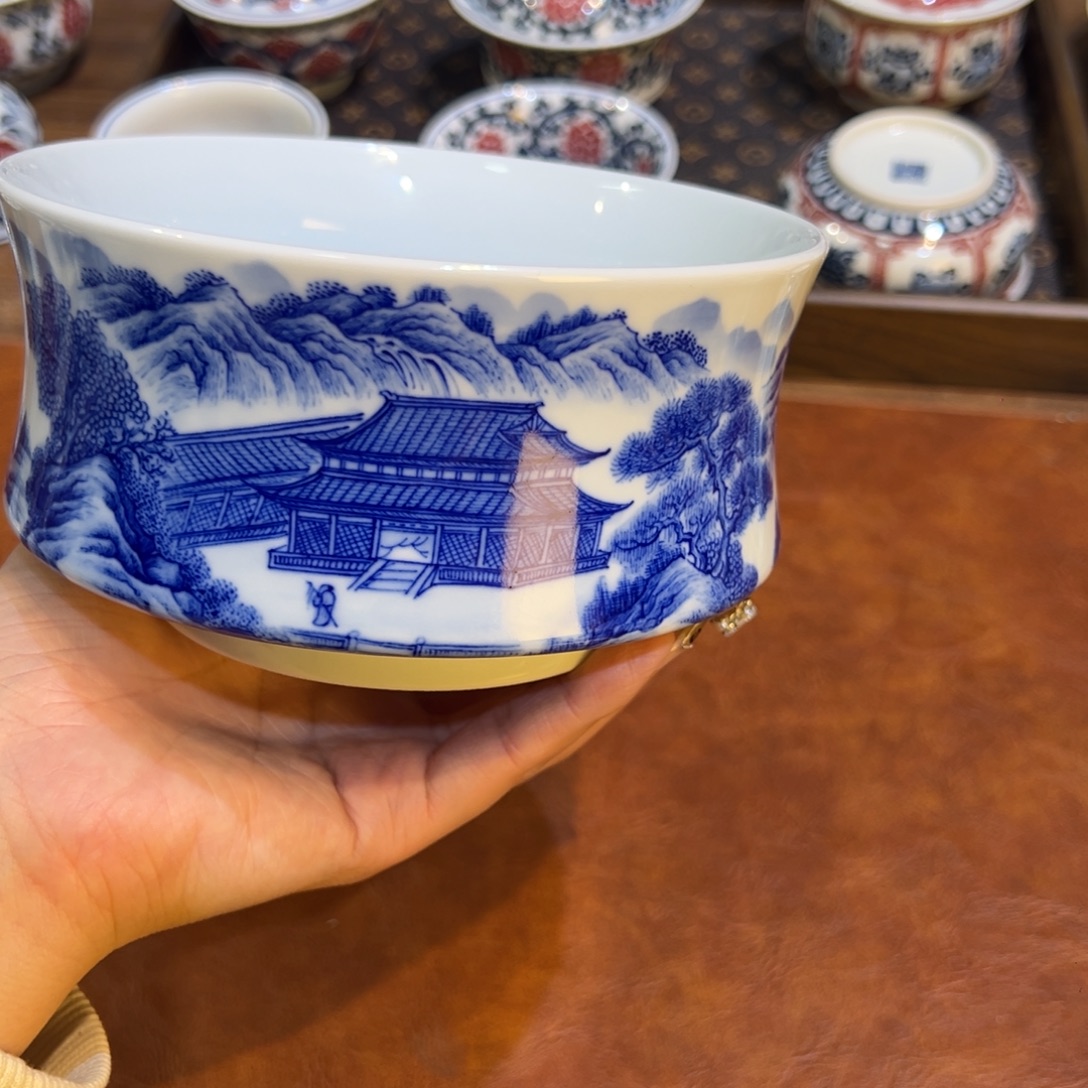 景德镇陶瓷手工手绘