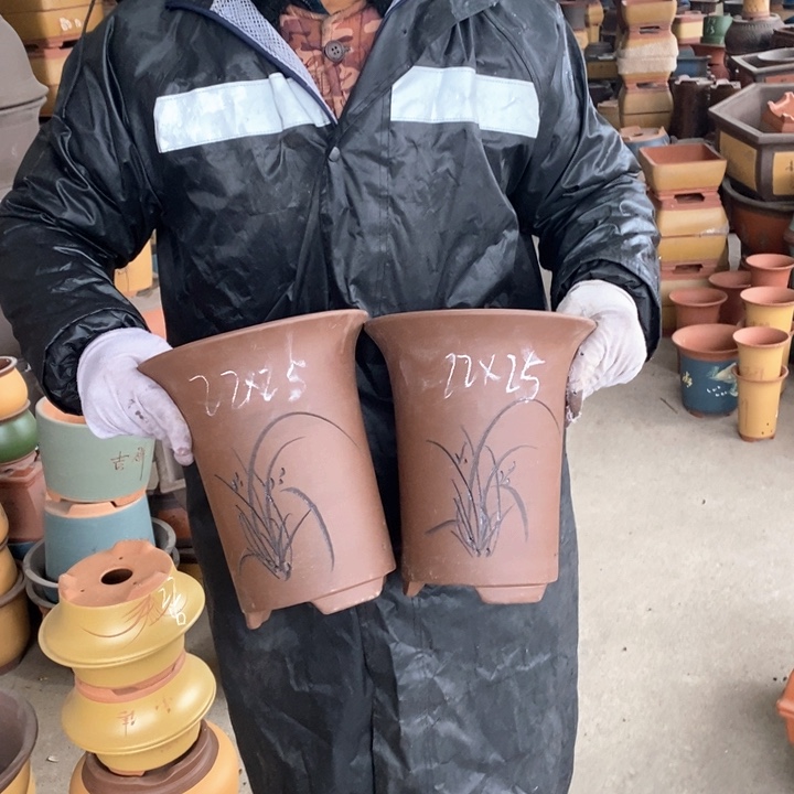 紫砂花盆紫砂花盆