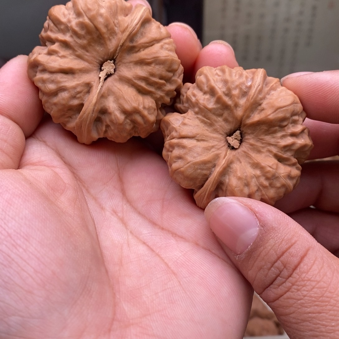 文玩核桃把件42蛤蟆头