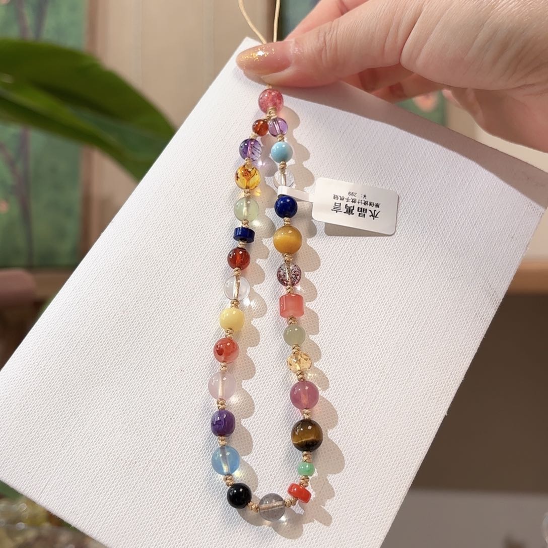 水晶手绳未镶嵌设计款