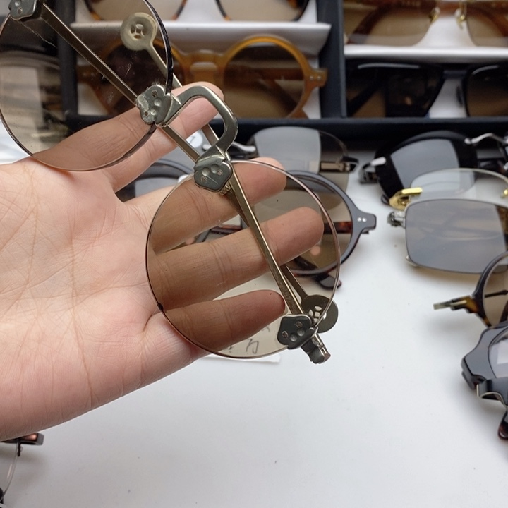 天然水晶石头眼镜