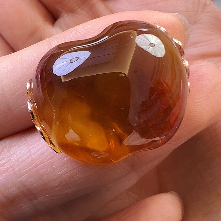 蜜蜡颈饰未镶嵌蜜蜡