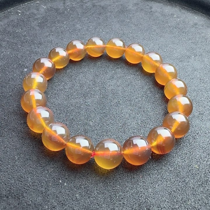 蜜蜡手串未镶嵌原矿缅甸琥珀手串