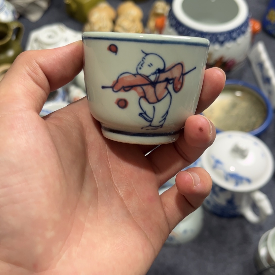 摆件景德镇陶瓷杯子