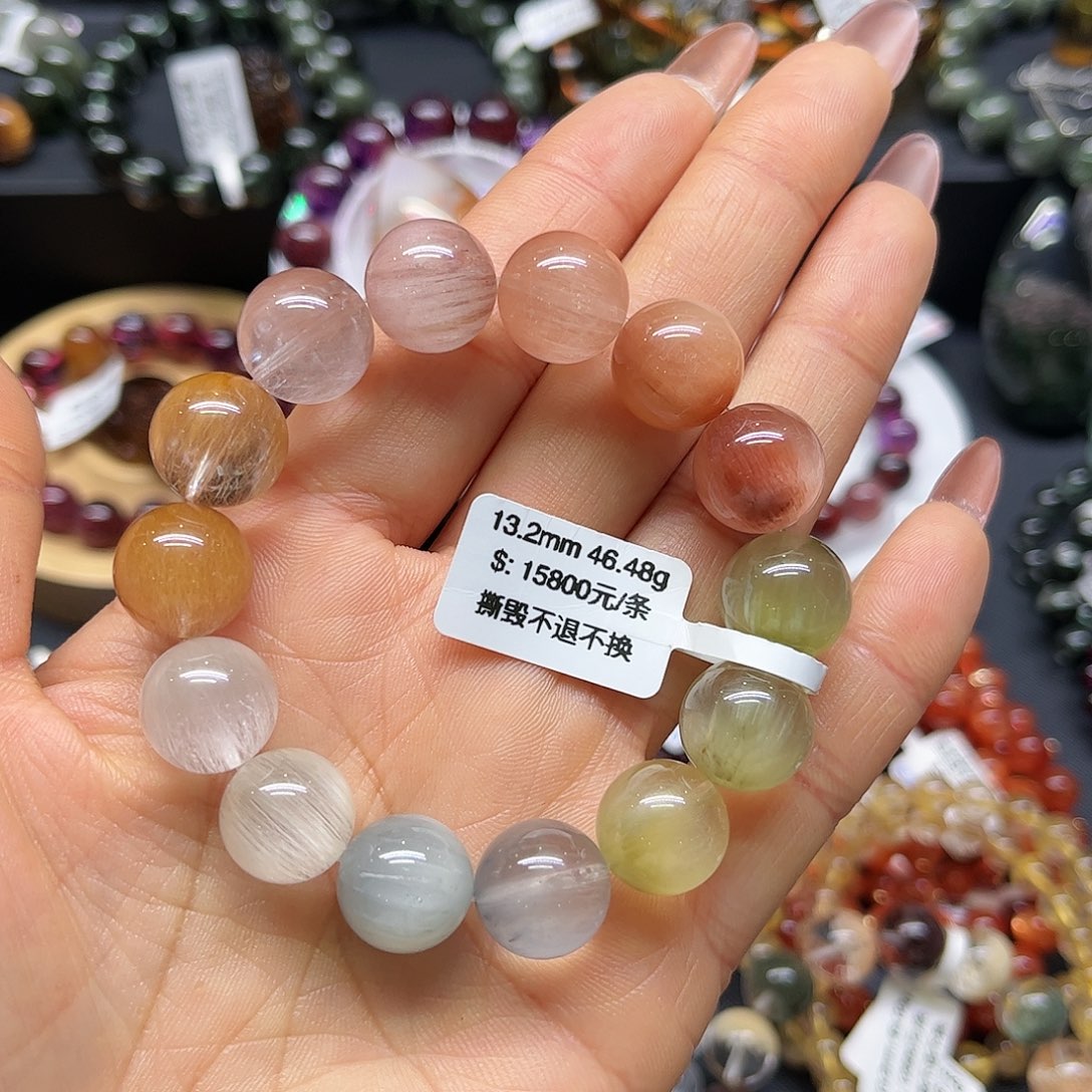 水晶手链未镶嵌手链