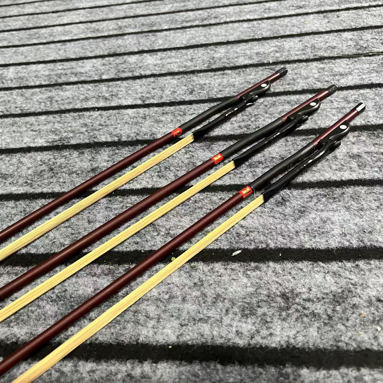 精选内蒙古白马尾真马尾二胡琴弓84厘米尺寸