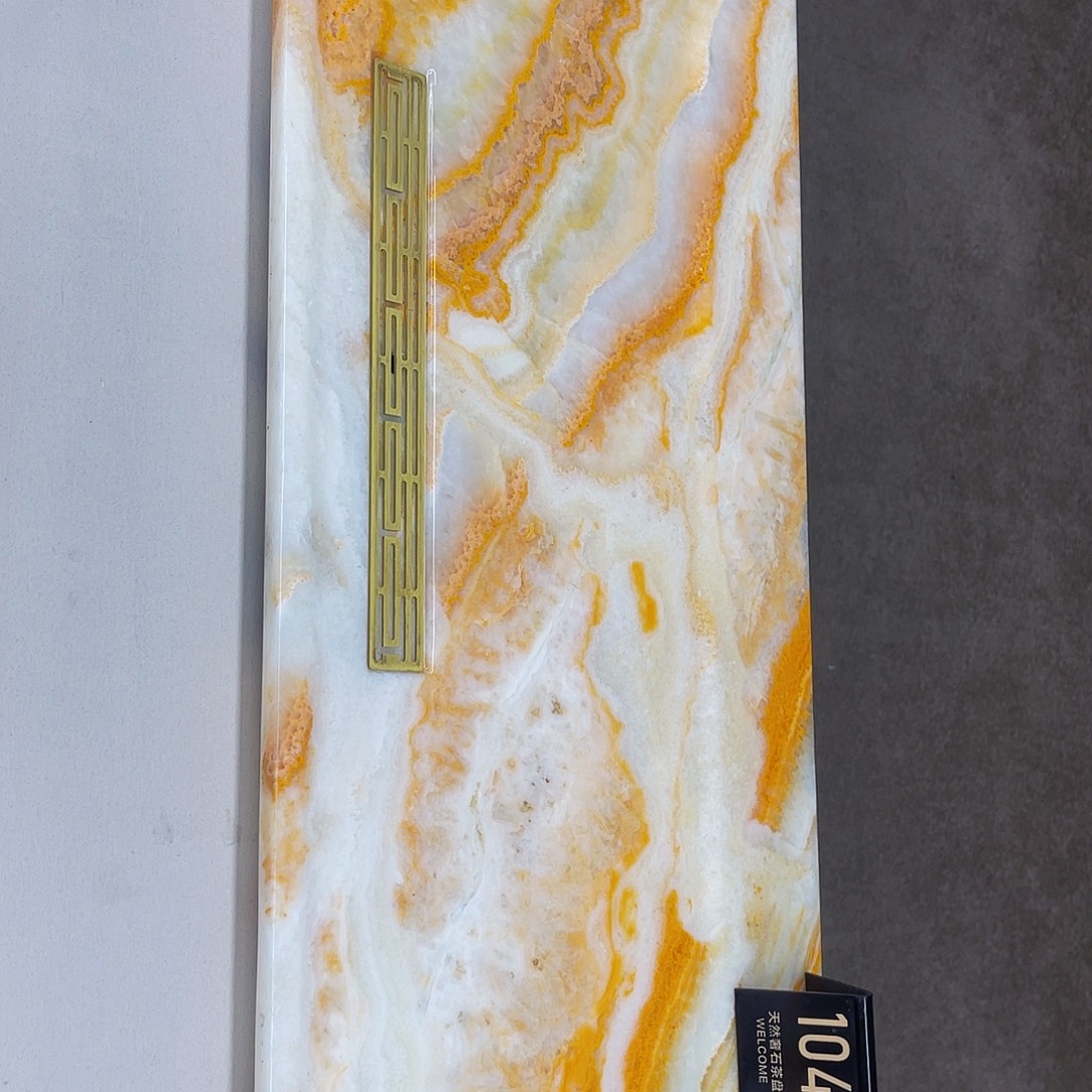 35✖️75彩虹玉石茶盘