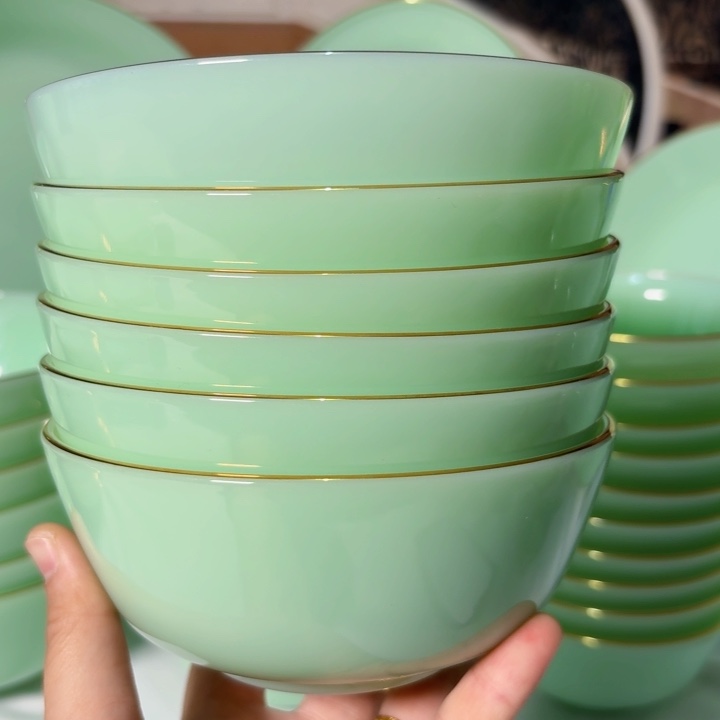 景德镇陶瓷玉瓷5.5寸