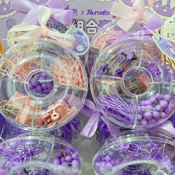 夹子组合套装长尾夹资料