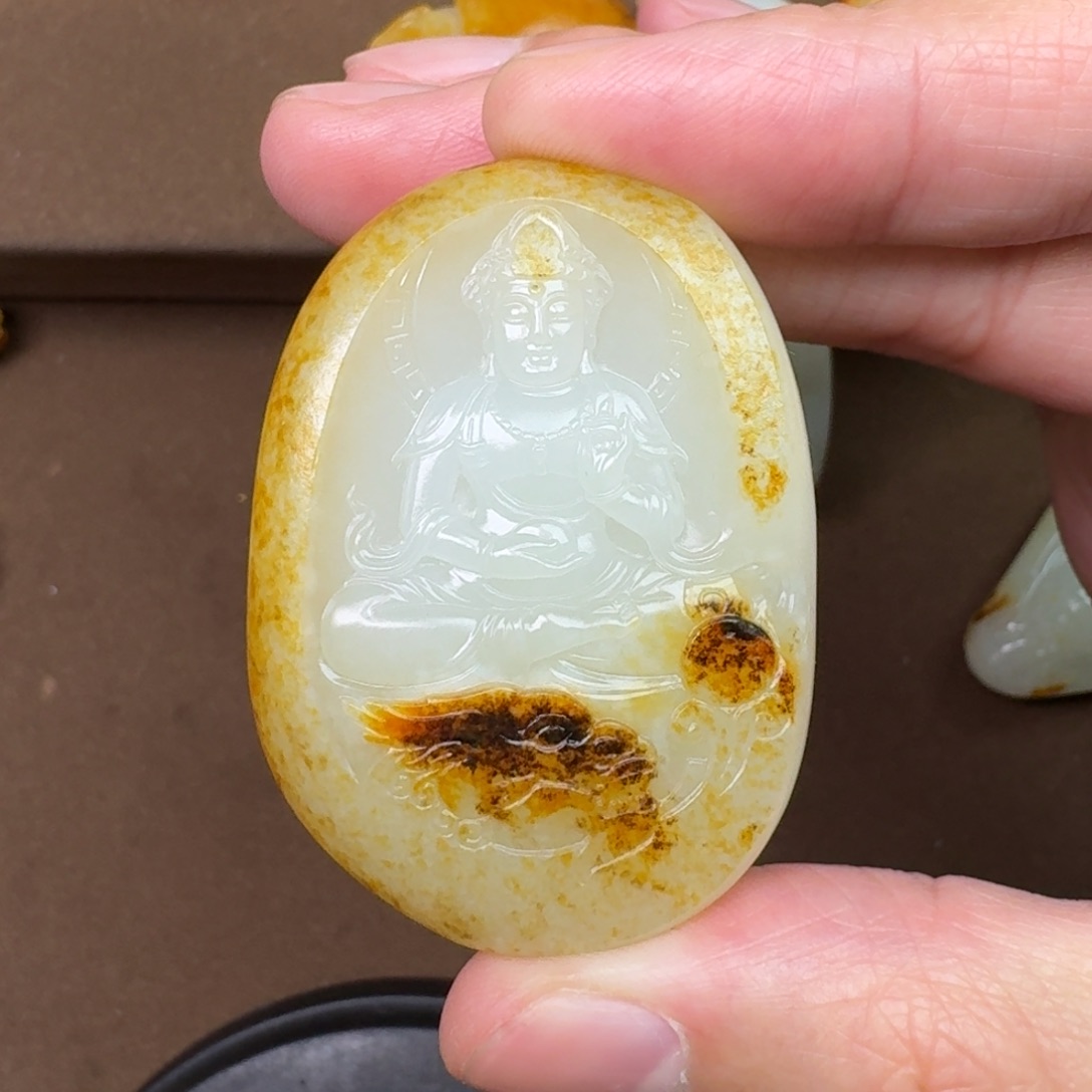 和田玉颈饰未镶嵌旭****l