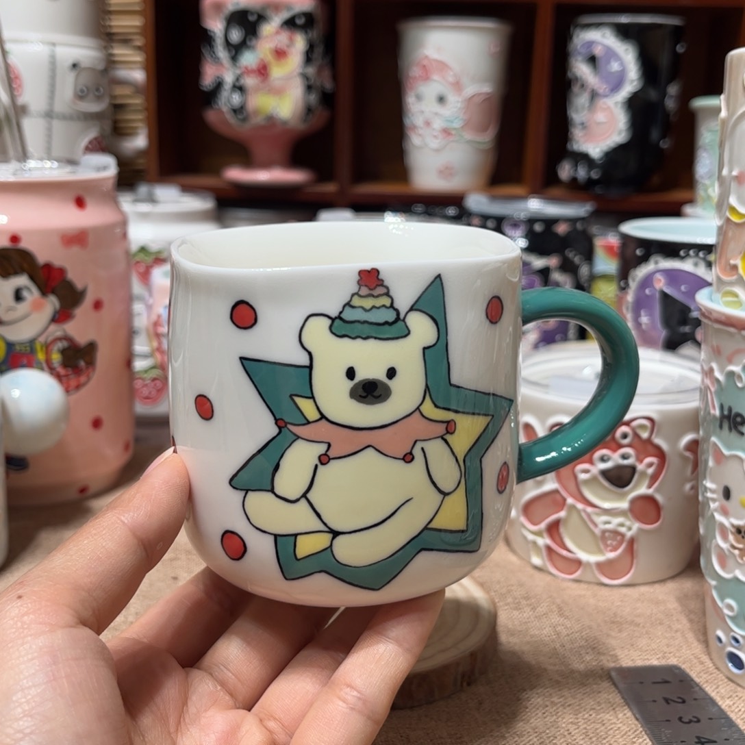 摆件景德镇陶瓷马克杯