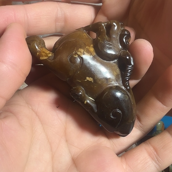 未镶嵌和田玉（青玉）挂件