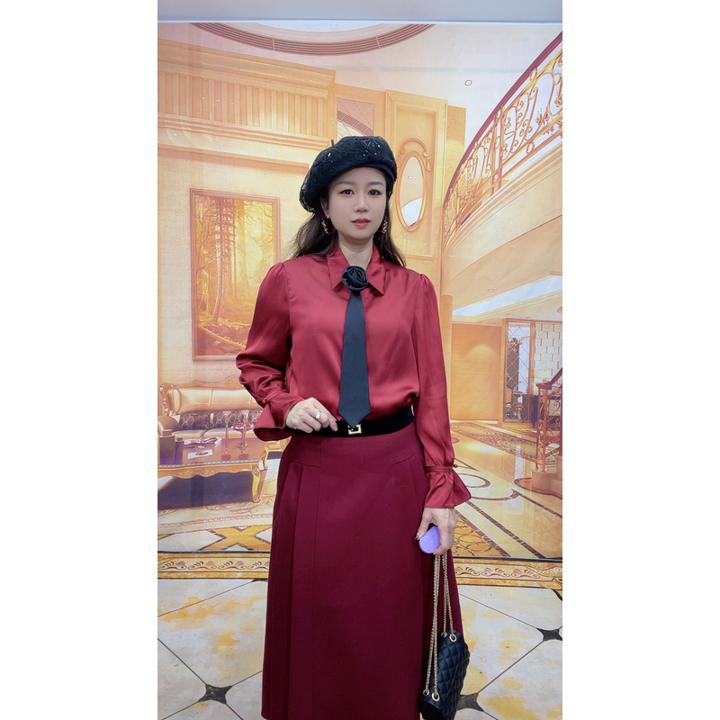 89229女装气质时尚百搭女士女款长袖网红上衣休闲纯色