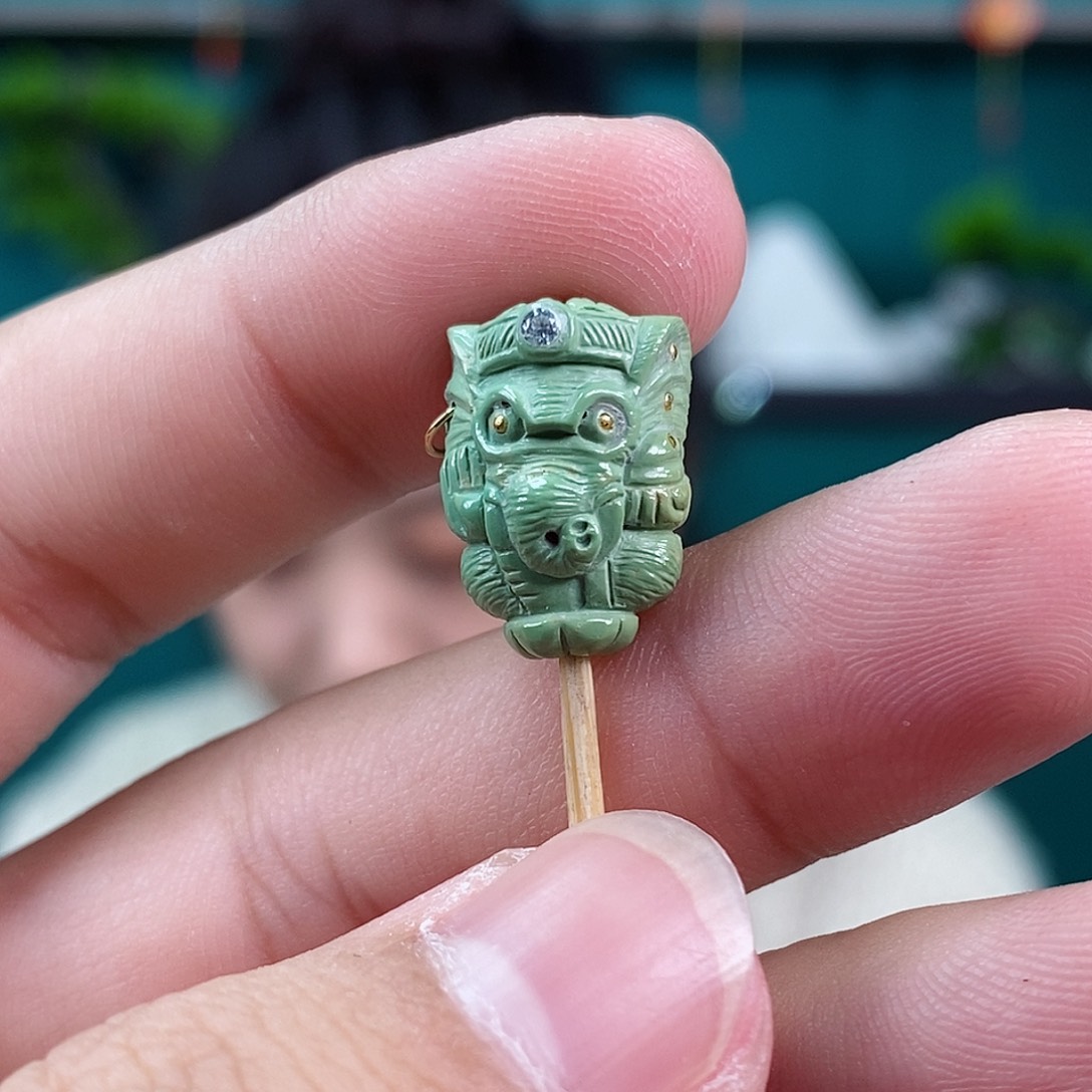 绿松石珠宝奇石未镶嵌