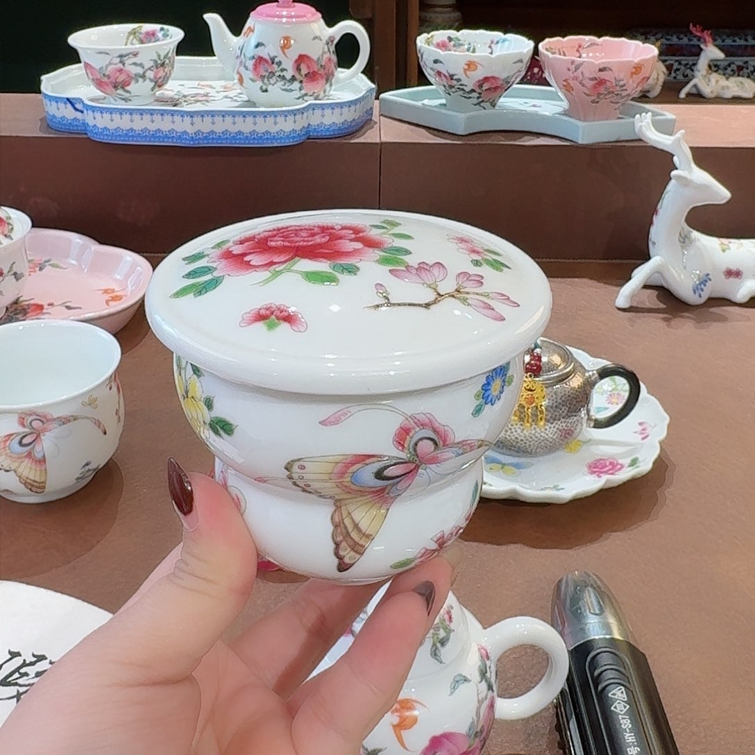 陶瓷瓷器主人杯茶具套装