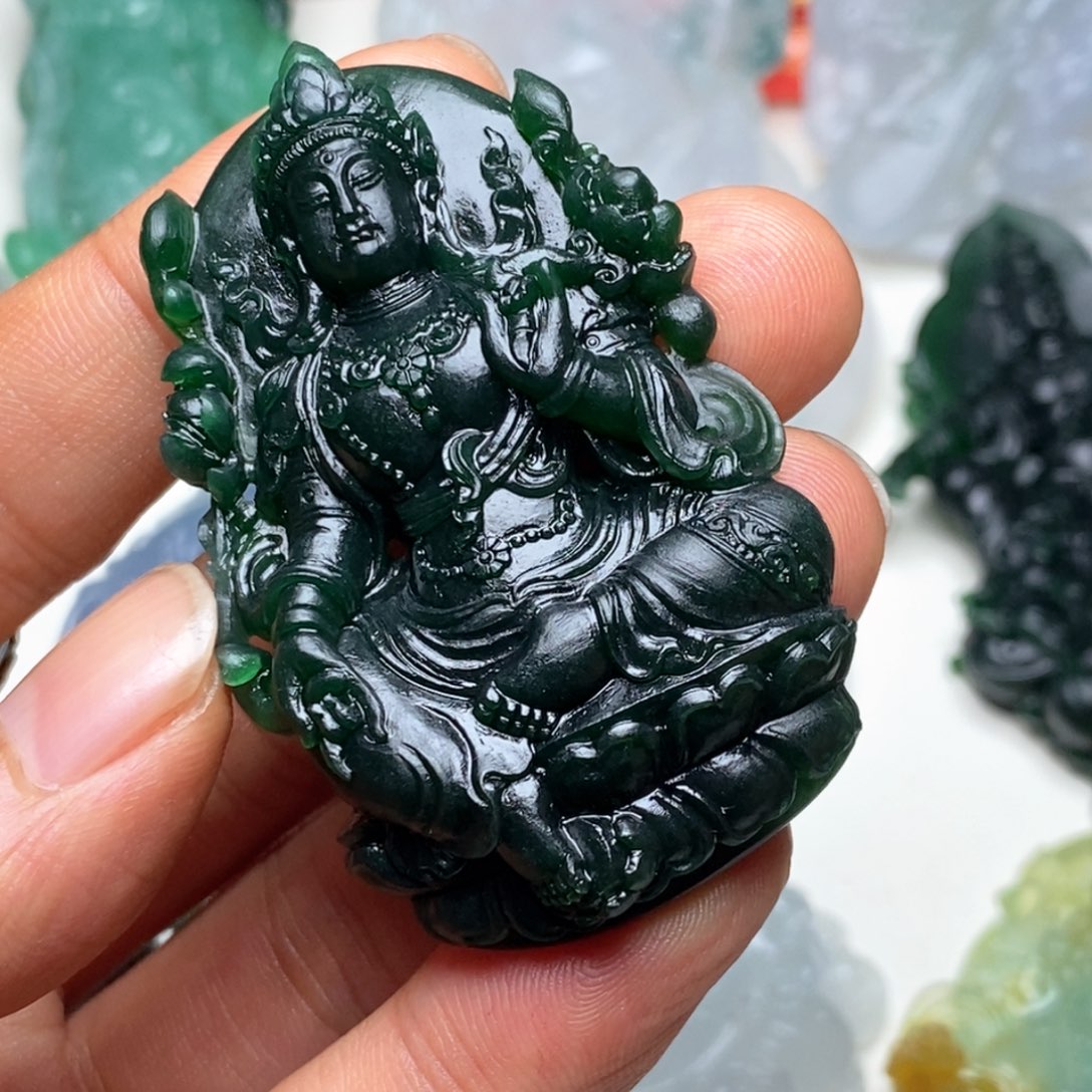 宋***生定制翡翠未镶嵌天然A货翡翠