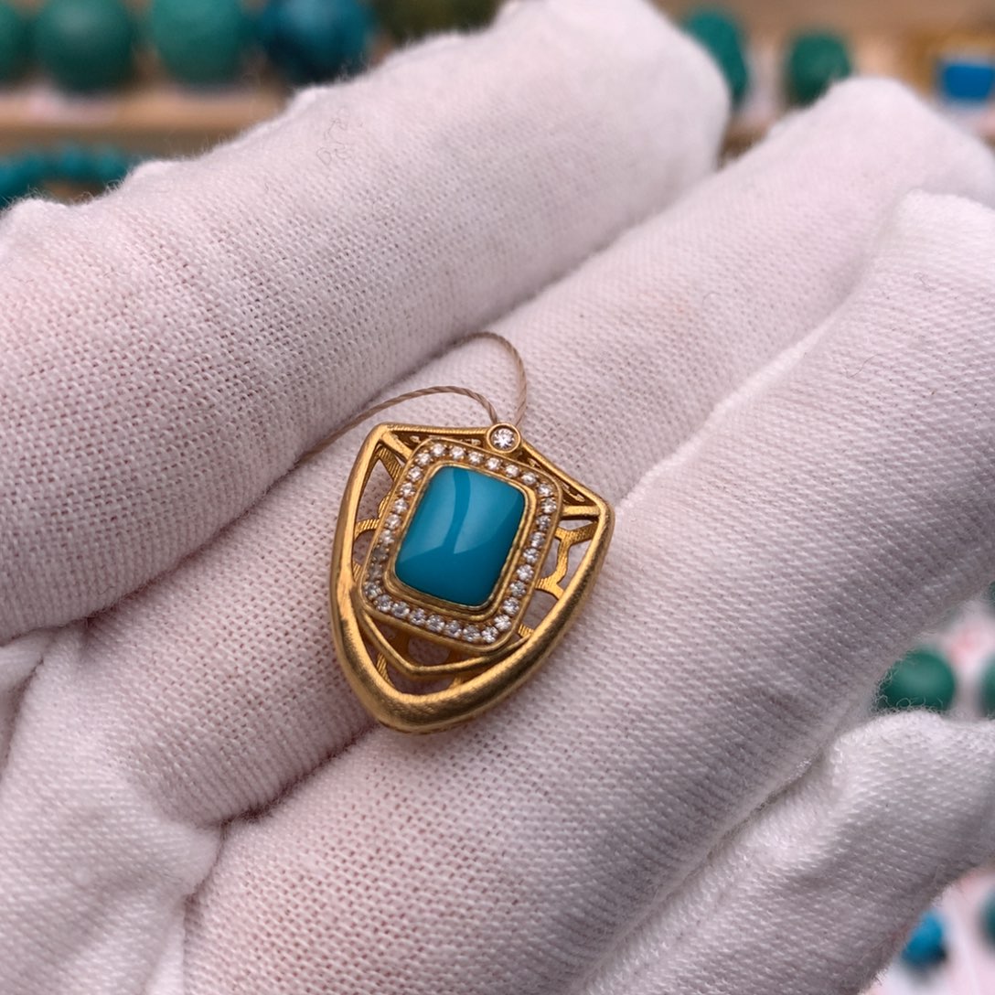 未镶嵌绿松石配饰