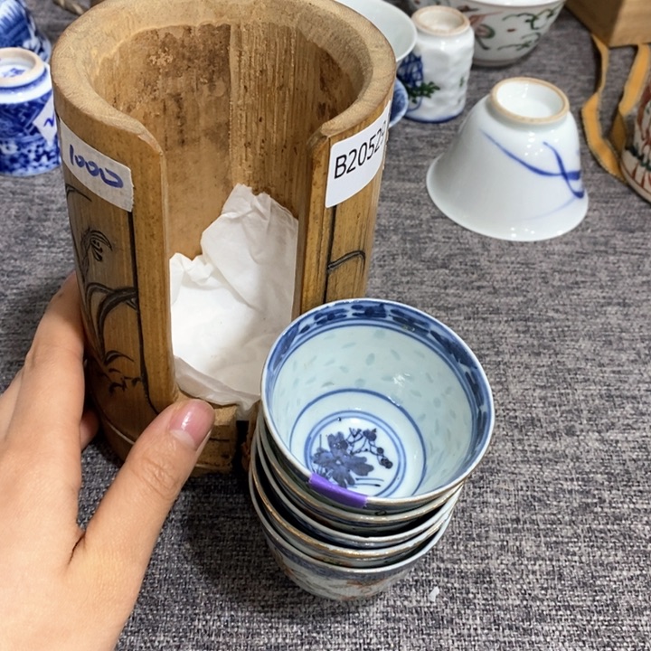 紫砂茶杯非常漂亮好看的碗