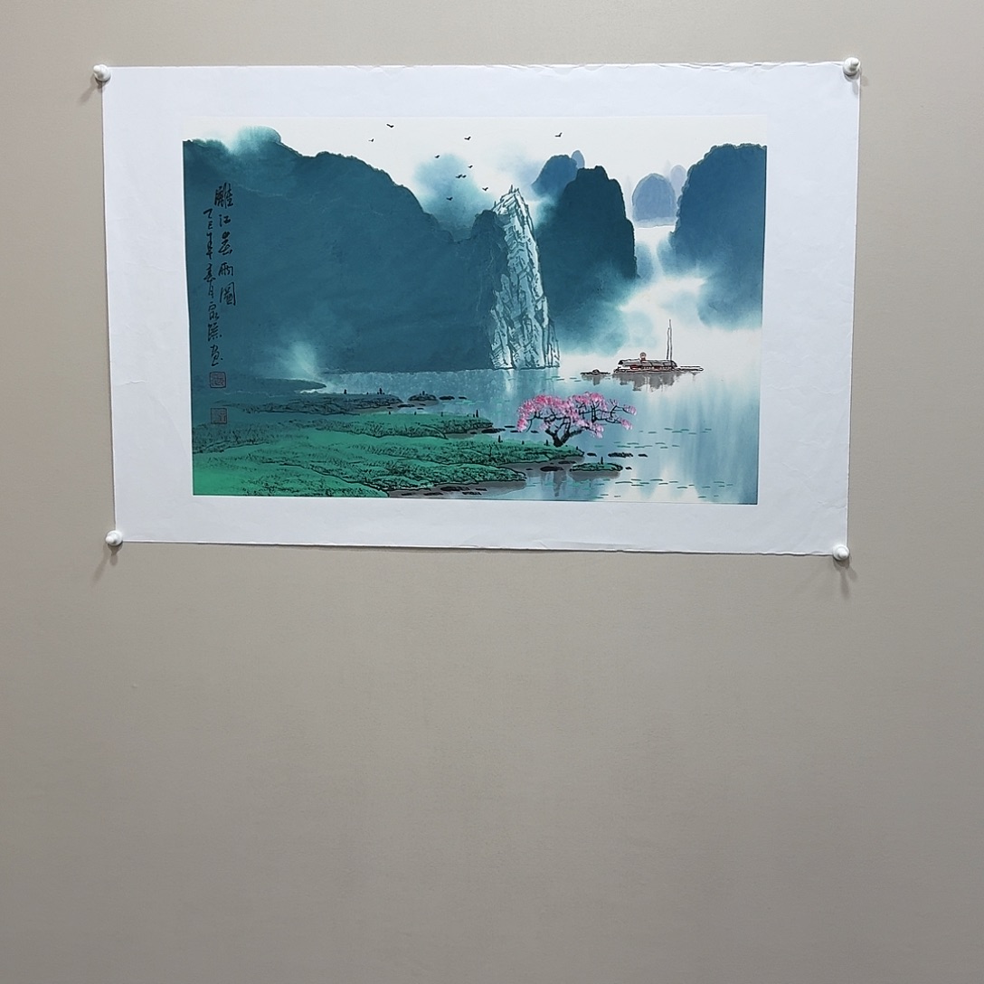 国画张泉踪精品纯手绘2.8平尺