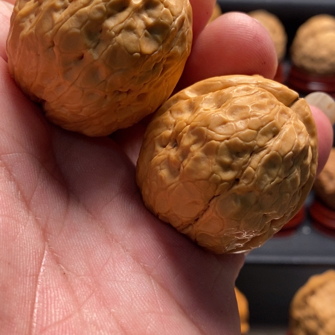 吊坠文玩核桃麒麟元宝44尺