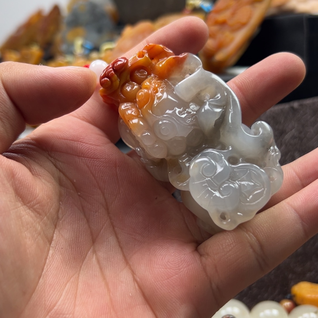 石英质玉（黄龙玉）未镶嵌多选一发货