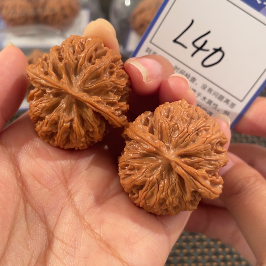 文玩核桃把件L40 苹果园 39
