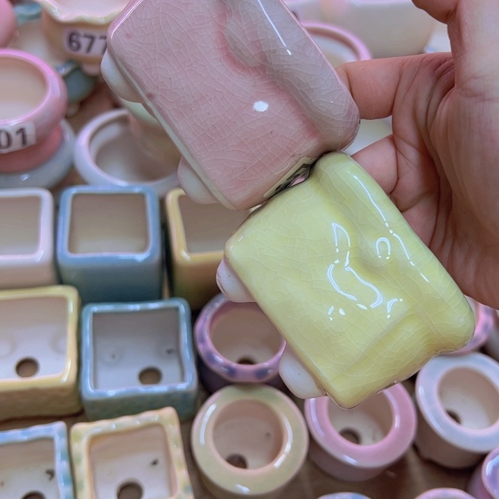 陶瓷花盆当场凑满12包邮