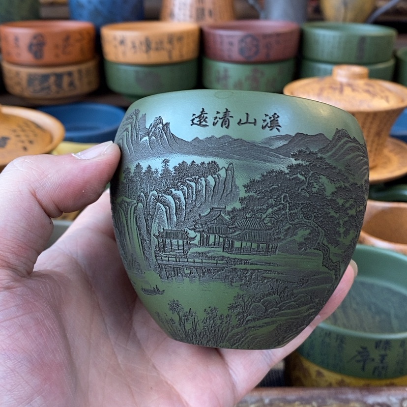 【闪购商品】紫砂杯子宜兴全手工紫砂杯