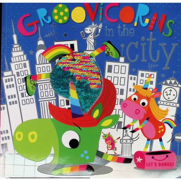 原版儿童绘本3-6岁平装Groovicorns in the