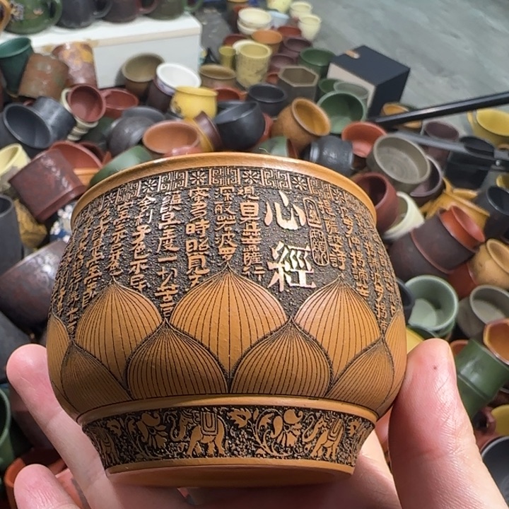 茶杯紫砂全手工紫砂