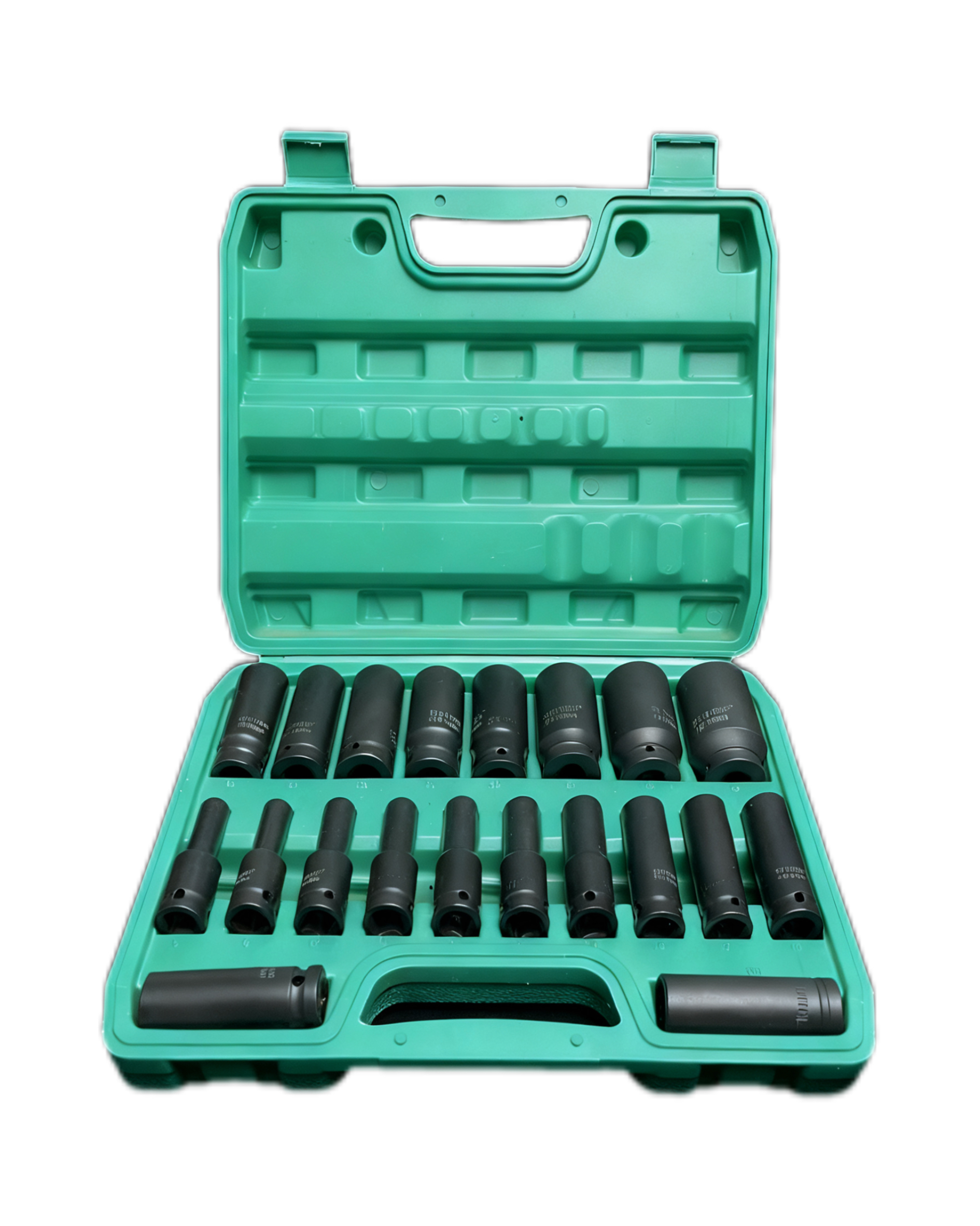 气动套装加长加厚套头1/2系列20件套气动套筒