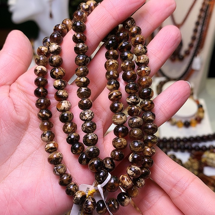 琥珀裸石未镶嵌抚顺琥珀7